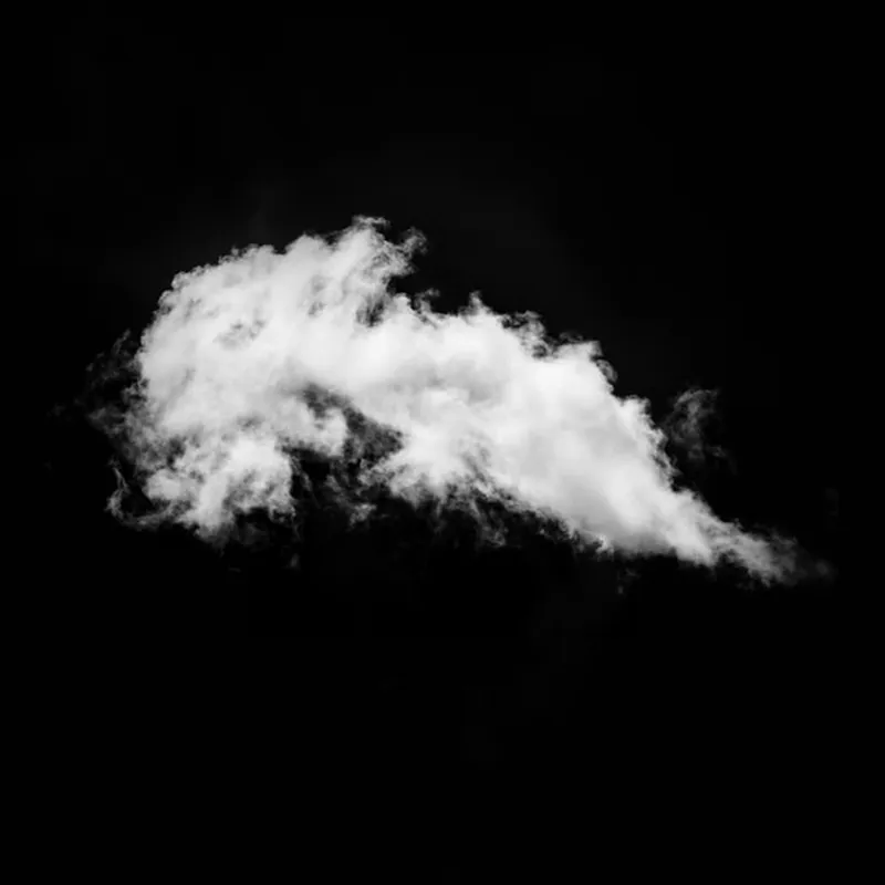 Decorative cloud on the left