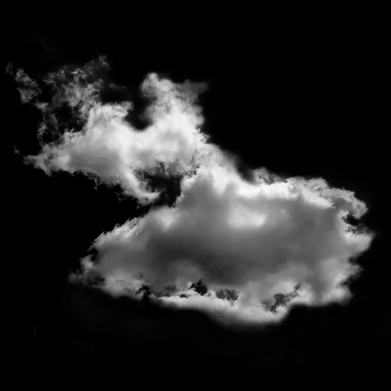 Decorative cloud at the top